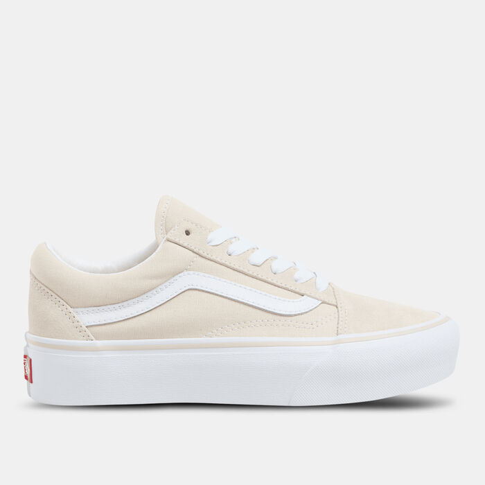 Vans Old Skool Platform Unisex Shoes Beige image number 0