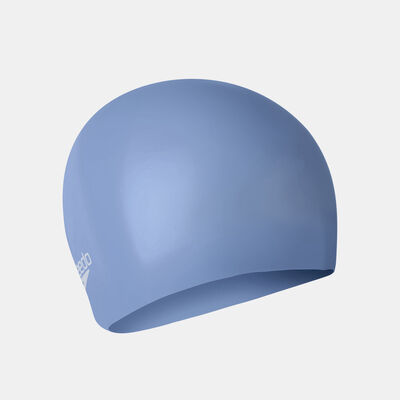 Speedo Long Hair Swimming Cap Blue