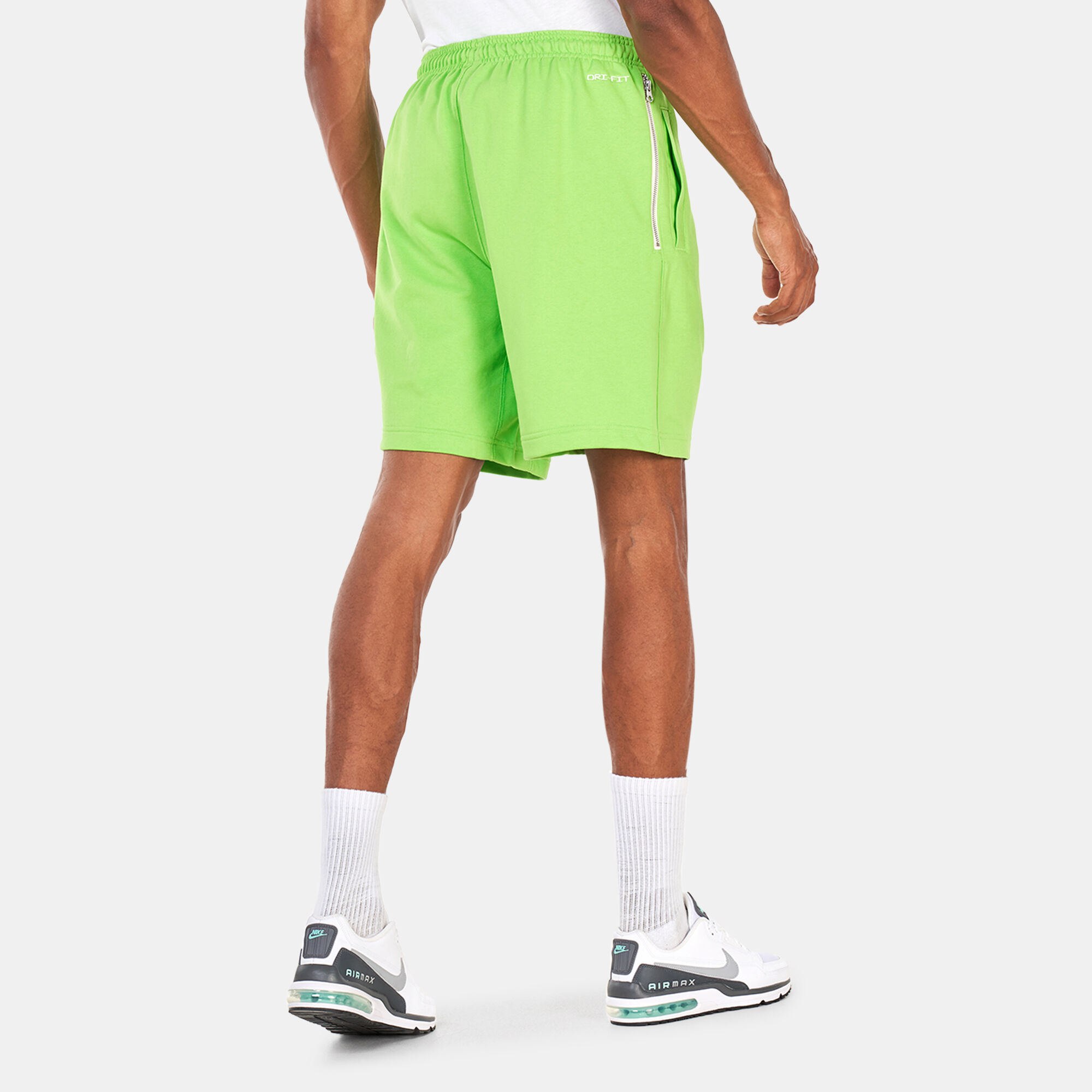 Green nike hotsell basketball shorts