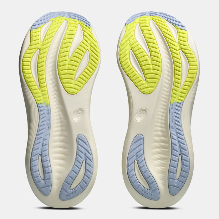 ASICS Men's GEL-NIMBUS 27 Running Shoes Green image number 3