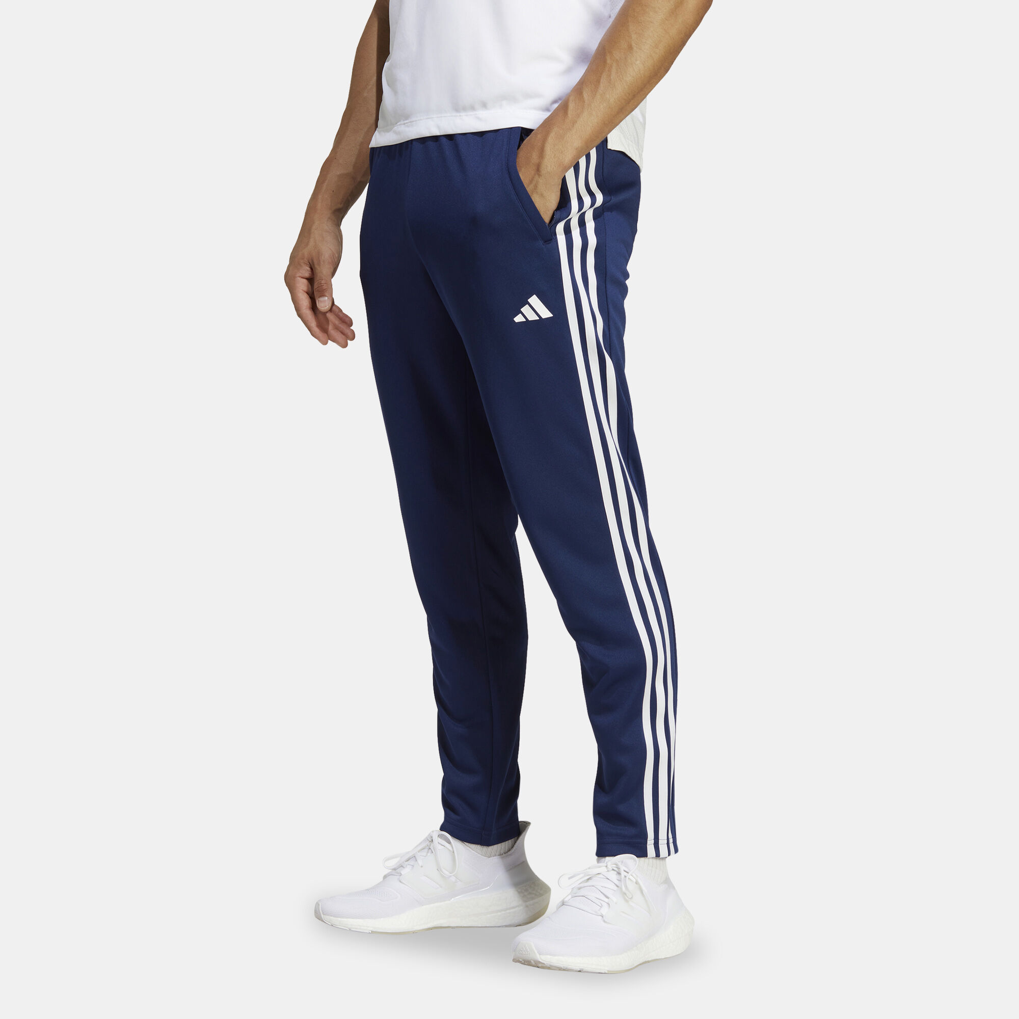 Men s Train Essentials 3 Stripes Training Joggers Blue adidas in Kuwait SSS
