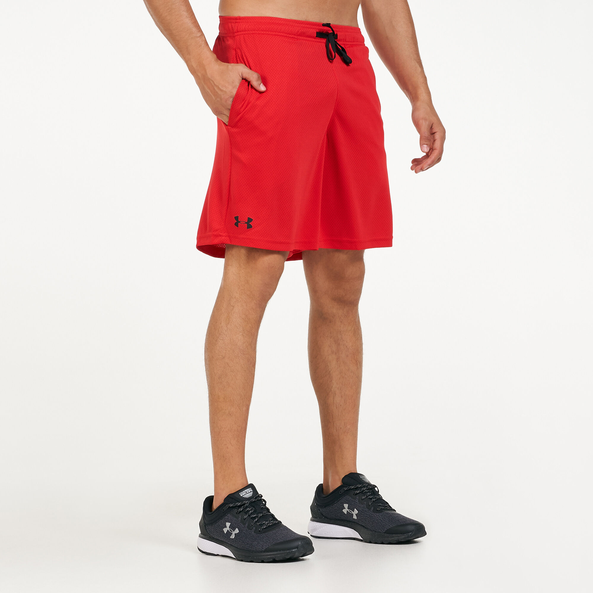 Buy Under Armour Men s Tech Mesh Shorts Red in Kuwait SSS