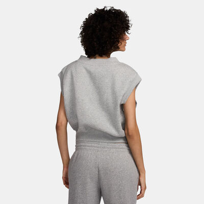 Nike Women's Sportswear Phoenix Crop Top Grey