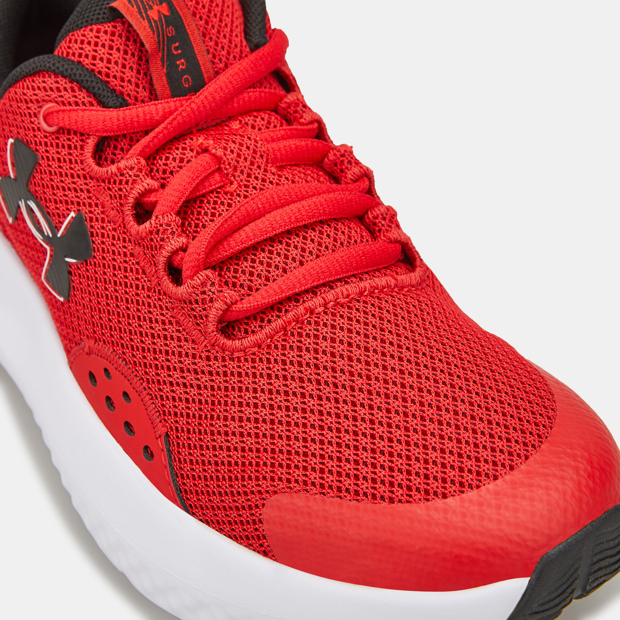 Under armour shoes kids red on sale