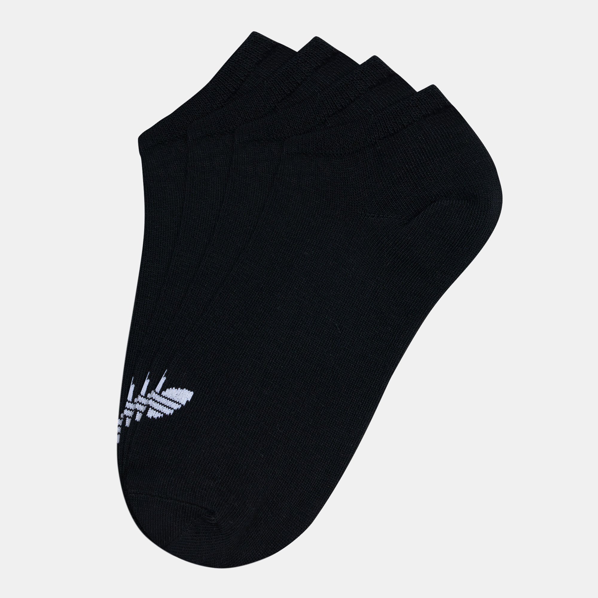Trefoil Liner Socks 3 Pairs Black adidas Originals in Kuwait SSS