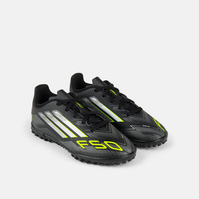 adidas Kids' F50 Club Turf Ground Football Shoes Black