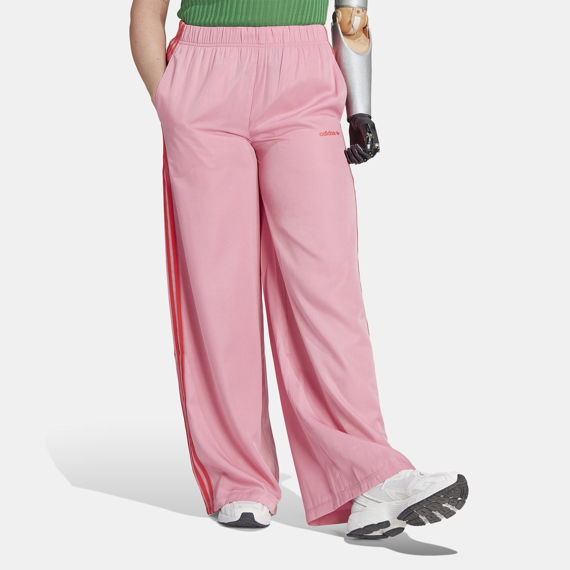Women s Wide Leg Tracksuit Bottoms