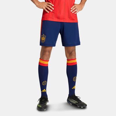 adidas Men's Spain 2026 Home Replica Football Shorts Blue