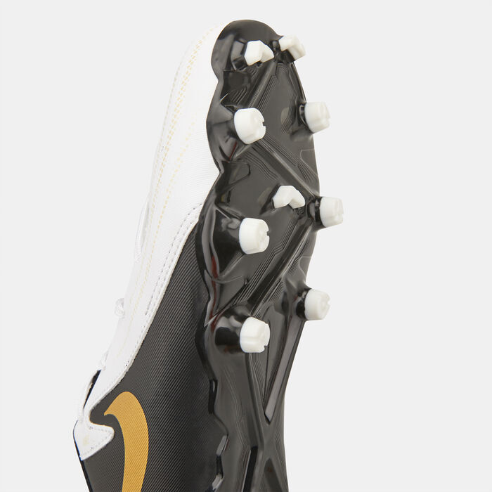 Nike Kids' Phantom GX 2 Academy Multi-Ground Football Shoes White image number 4