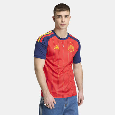 adidas Men's Spain 2026 Home Replica Football Jersey Red