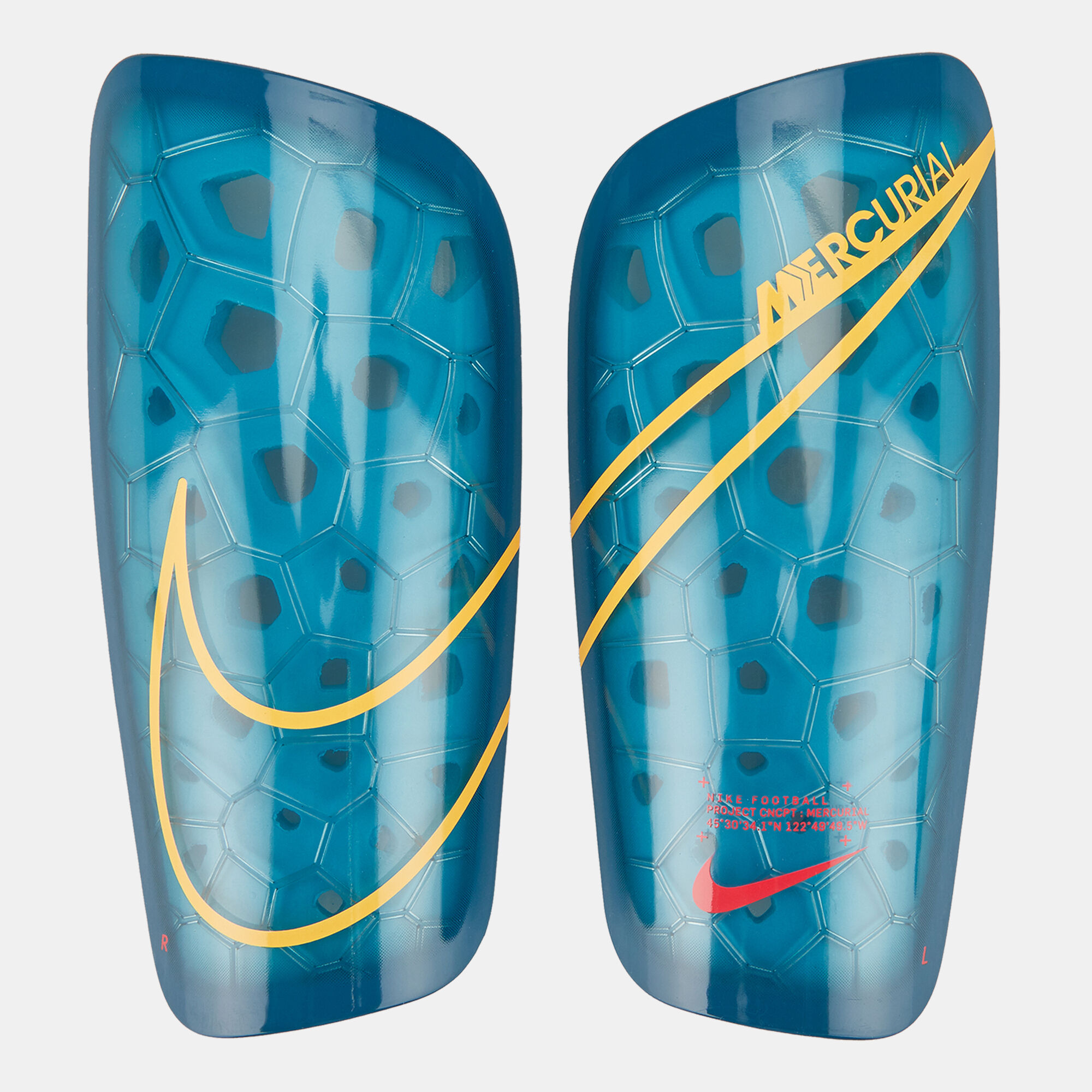 Men s Mercurial Lite Football Shin Guards Blue Nike in Kuwait SSS