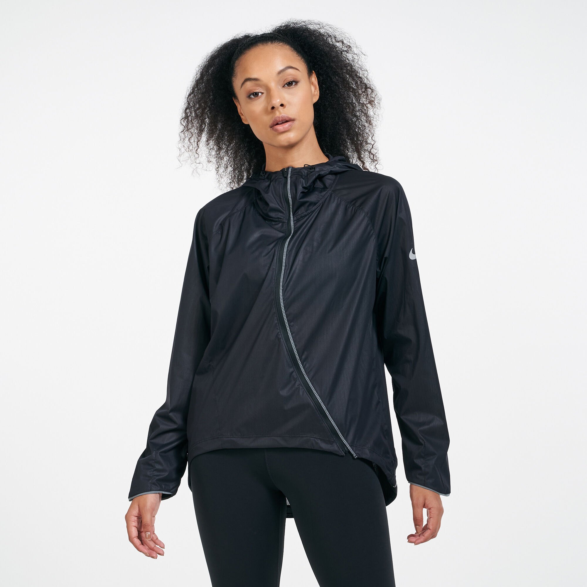 Nike women's shield runway hotsell jacket