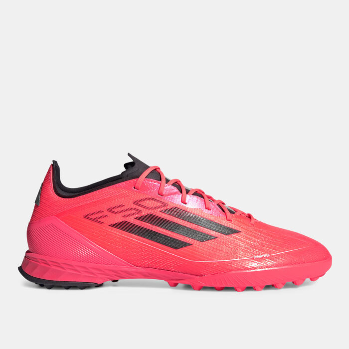 adidas Men's F50 Pro Turf Ground Football Shoes Pink image number 0