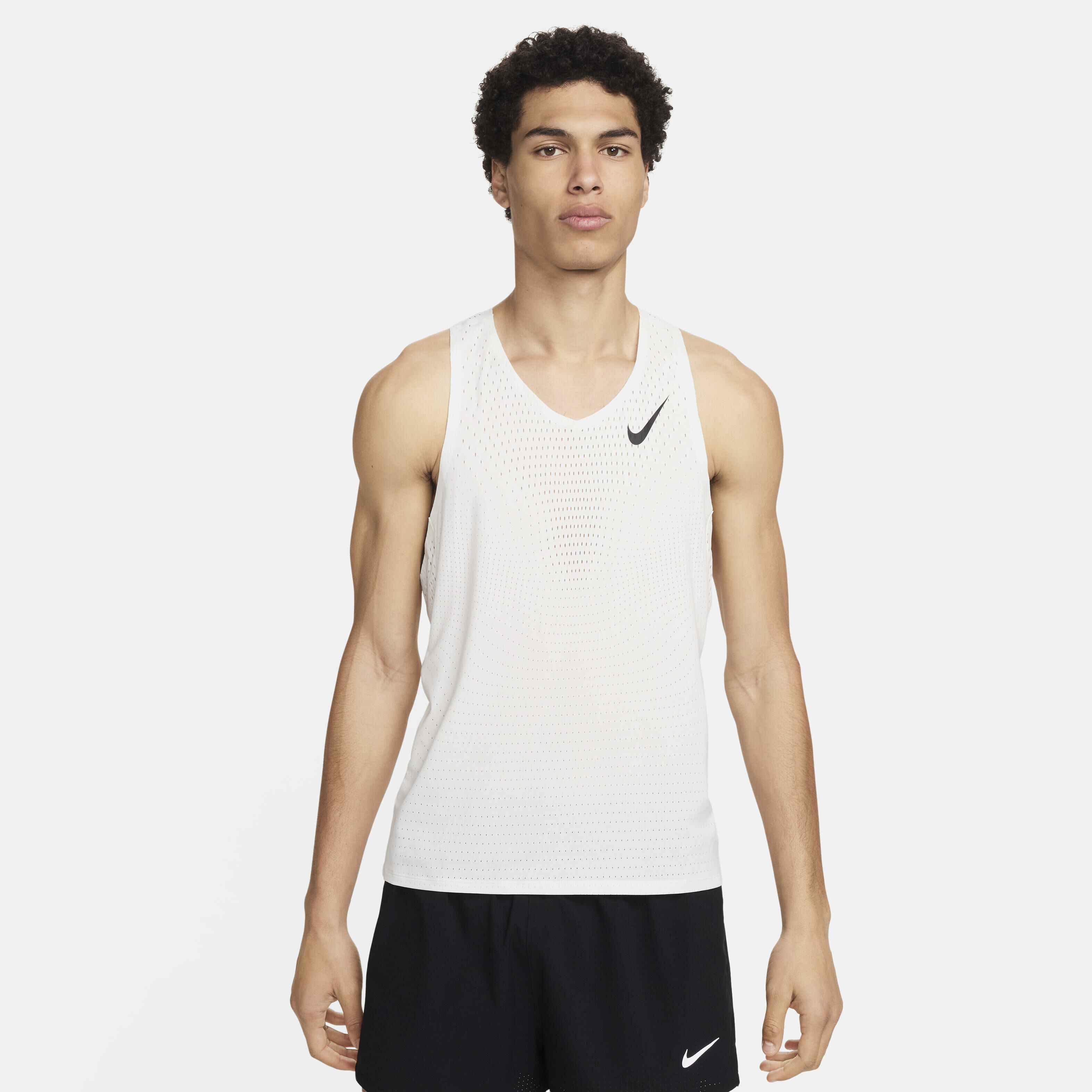 Men s AeroSwift Dri FIT ADV Running Vest White Nike in Kuwait SSS