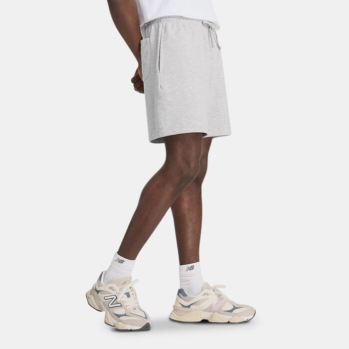 New Balance Men's French Terry Shorts Grey image number 2