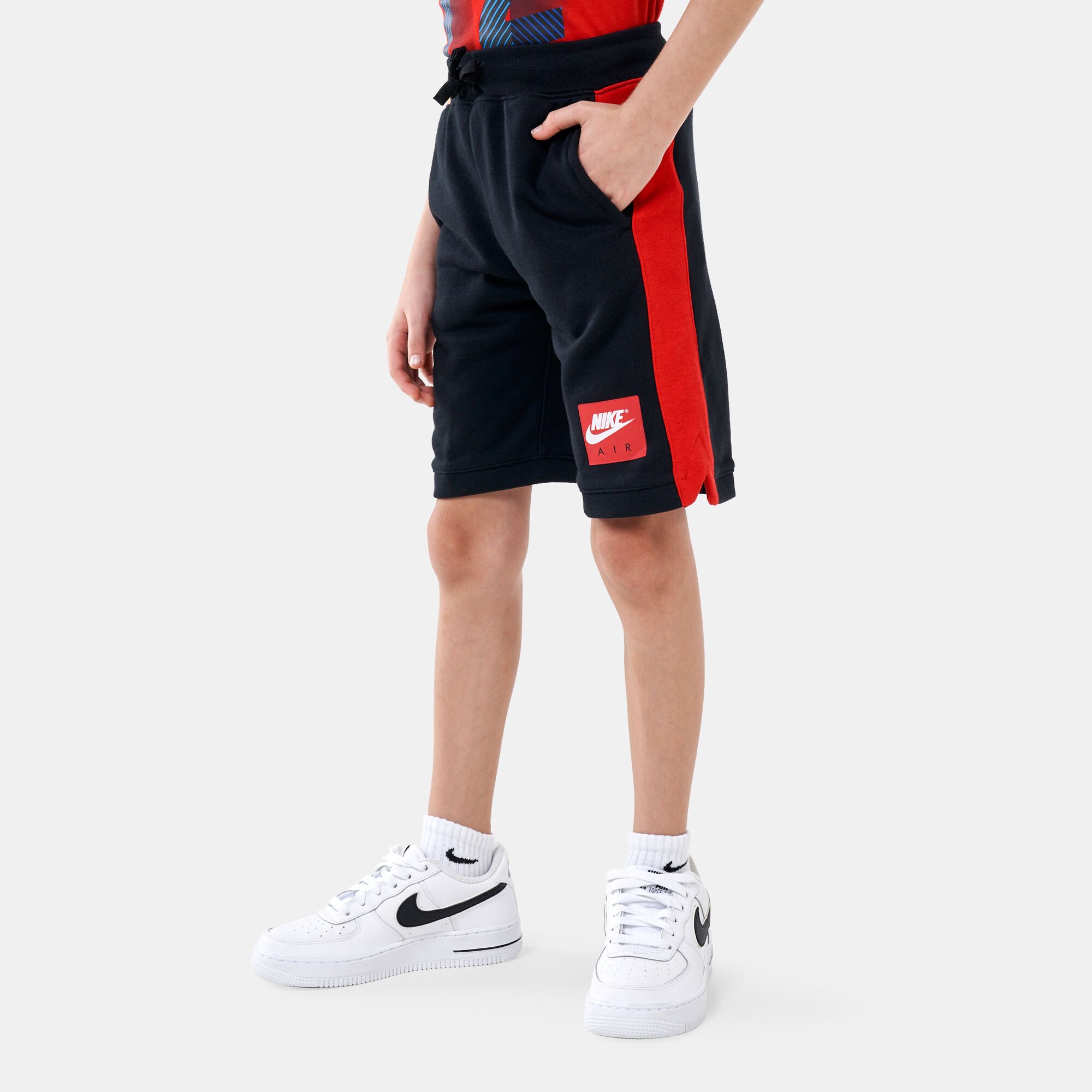 Buy Nike Kids Air Knit Shorts Red in Kuwait SSS