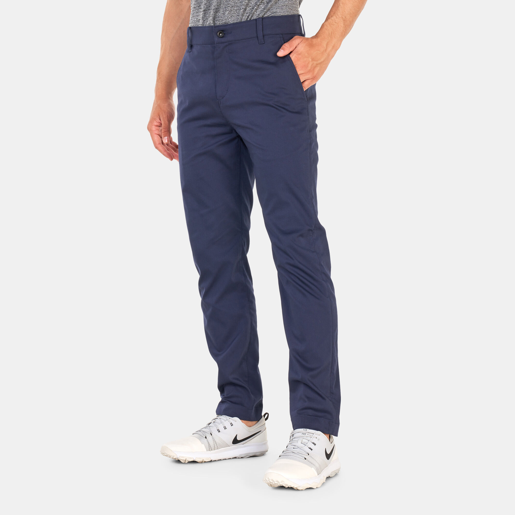 Nike golf pants blue hot sale