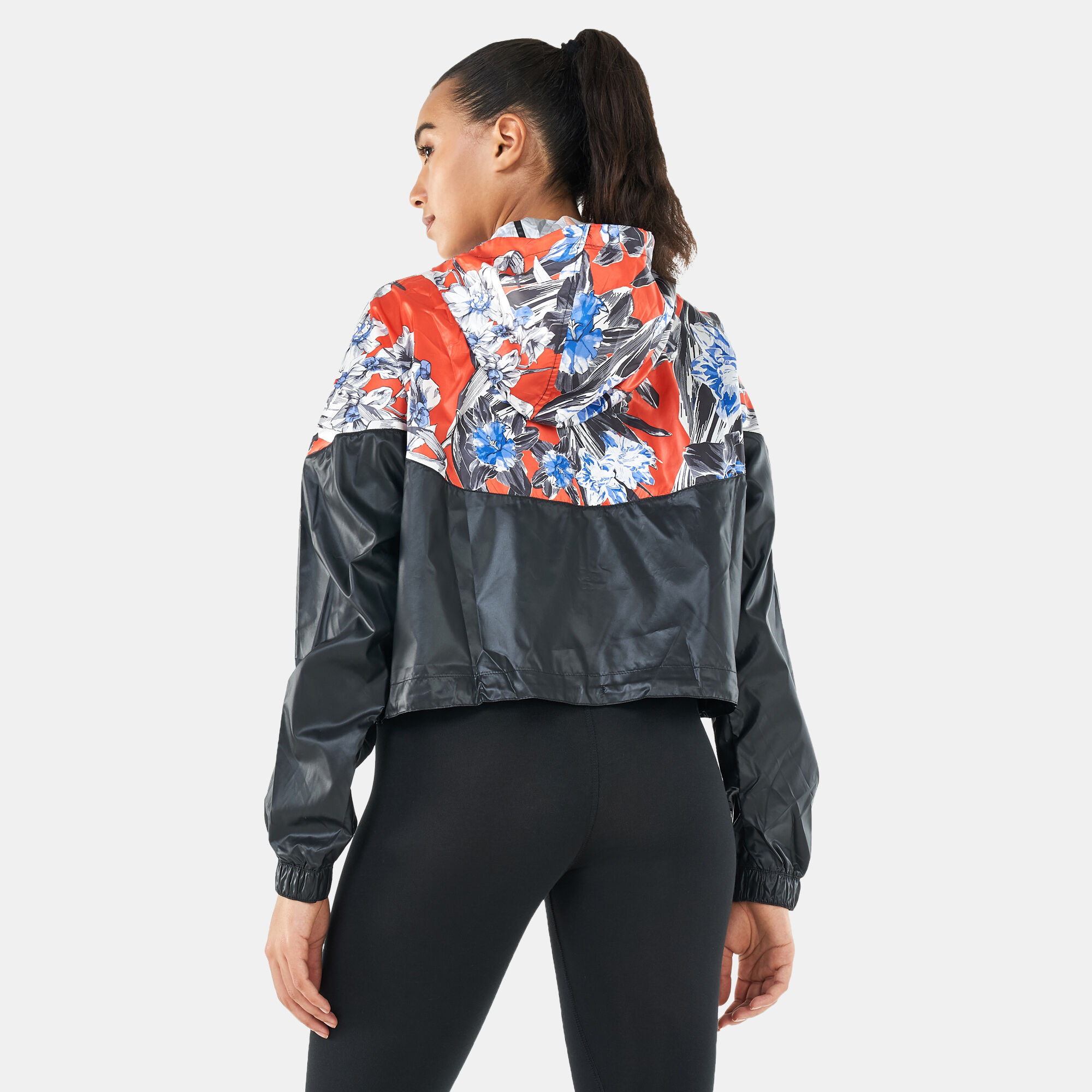 Nike women's sportswear windrunner 2025 jacket black