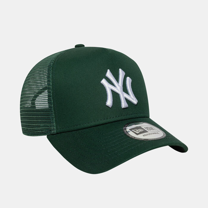 New Era Men's MLB New York Yankees League Essential 9FORTY A-Frame Cap Green image number 2