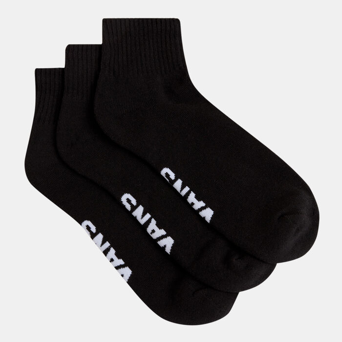 Vans Men's Classic Ankle Socks (3 Pairs) Black image number 1