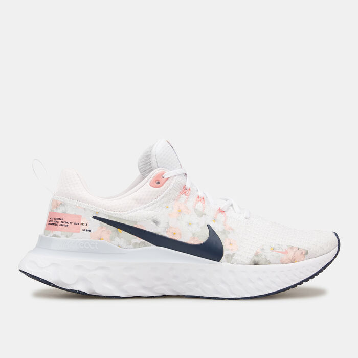 Nike Women's React Infinity 3 Premium Road Running Shoe White image number 0