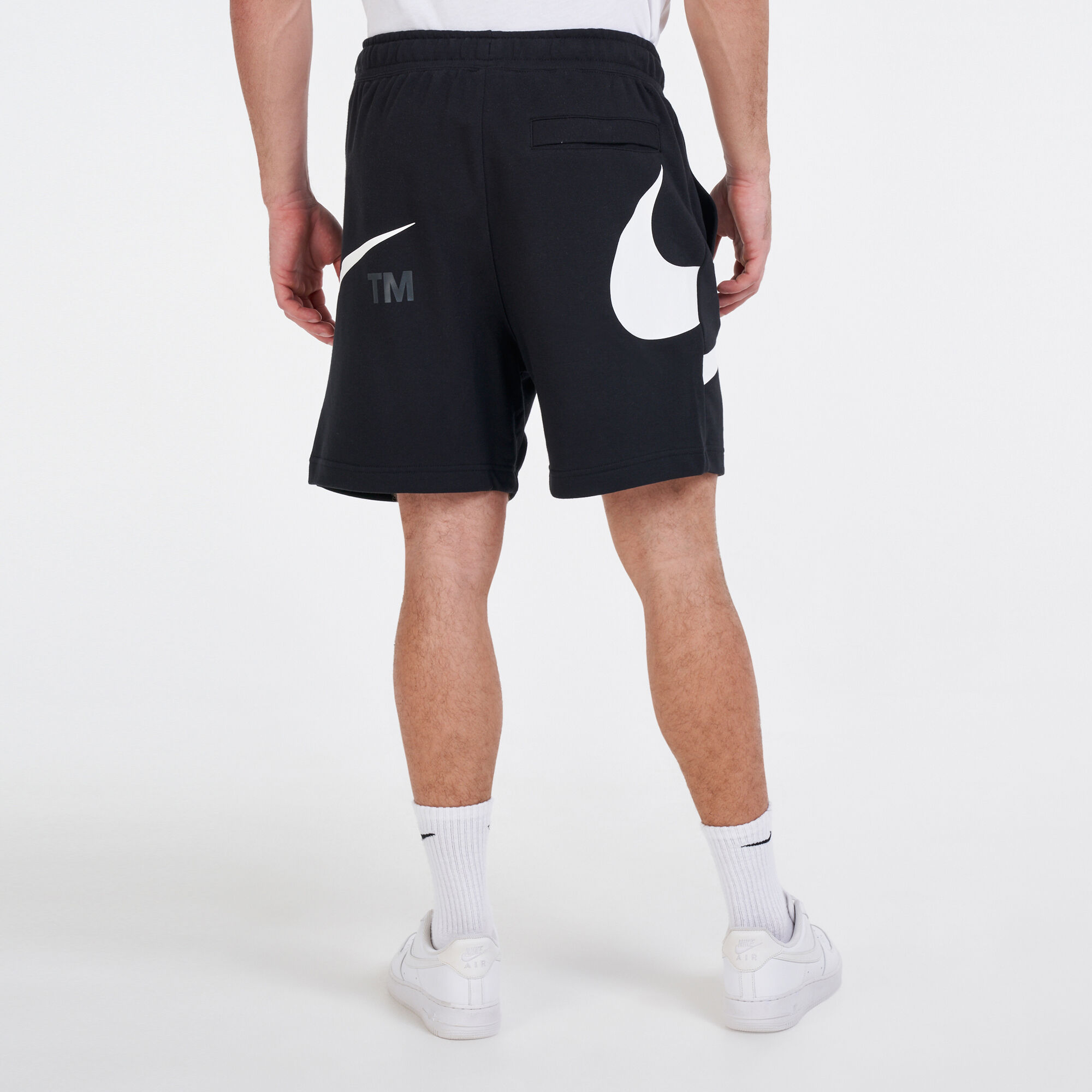 Nike sportswear swoosh shorts cheap