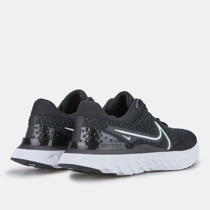 Nike Women's React Infinity Run Flyknit 3 Shoe Black image number 2