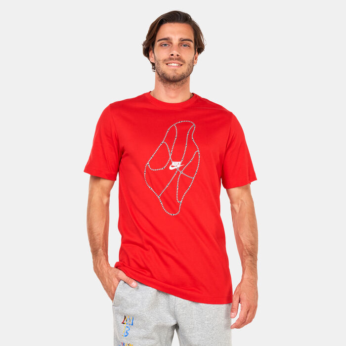 Nike Men's Dri-FIT SSNL T-Shirt Red image number 0