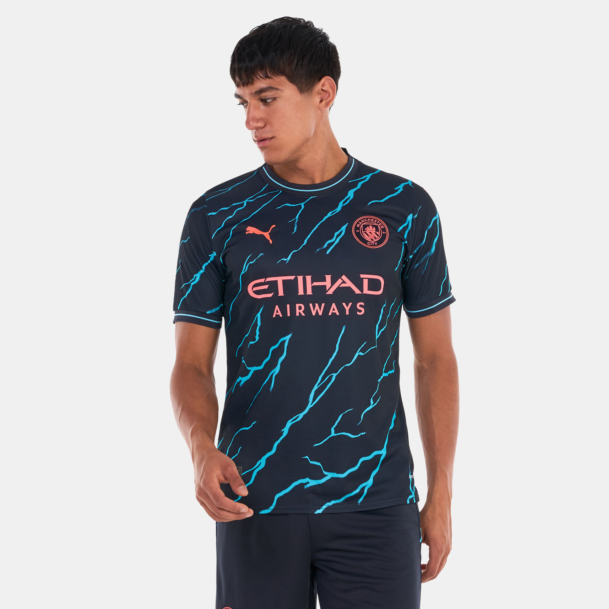 Men s Manchester City F.C. 3rd Jersey 2023 24 Blue PUMA in Kuwait SSS