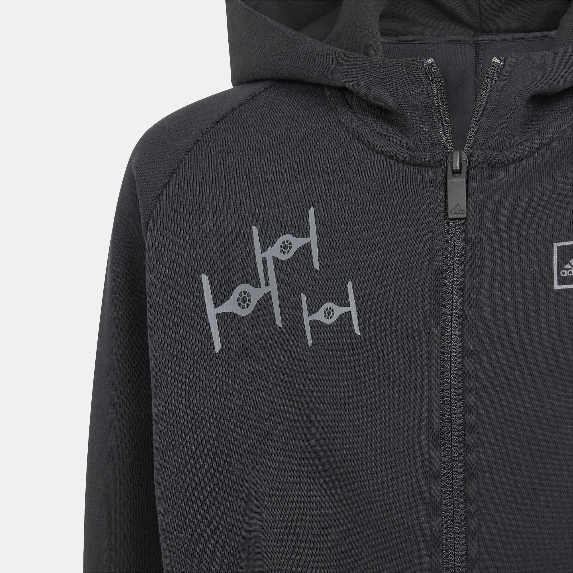 Kids x Star Wars Z.N.E. Full Zip Hoodie Black adidas in Kuwait SSS