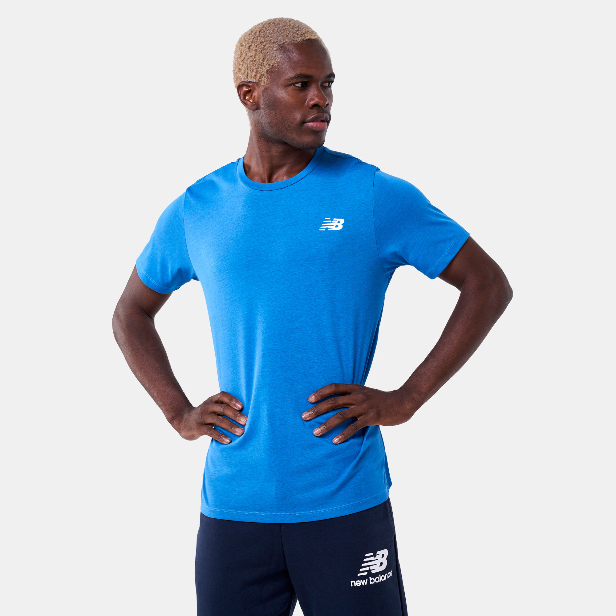New balance shop heather tech tee