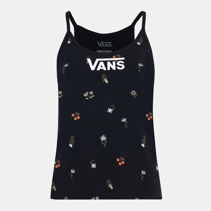 Vans Women's Micro Ditsy Halter Top Black image number 0
