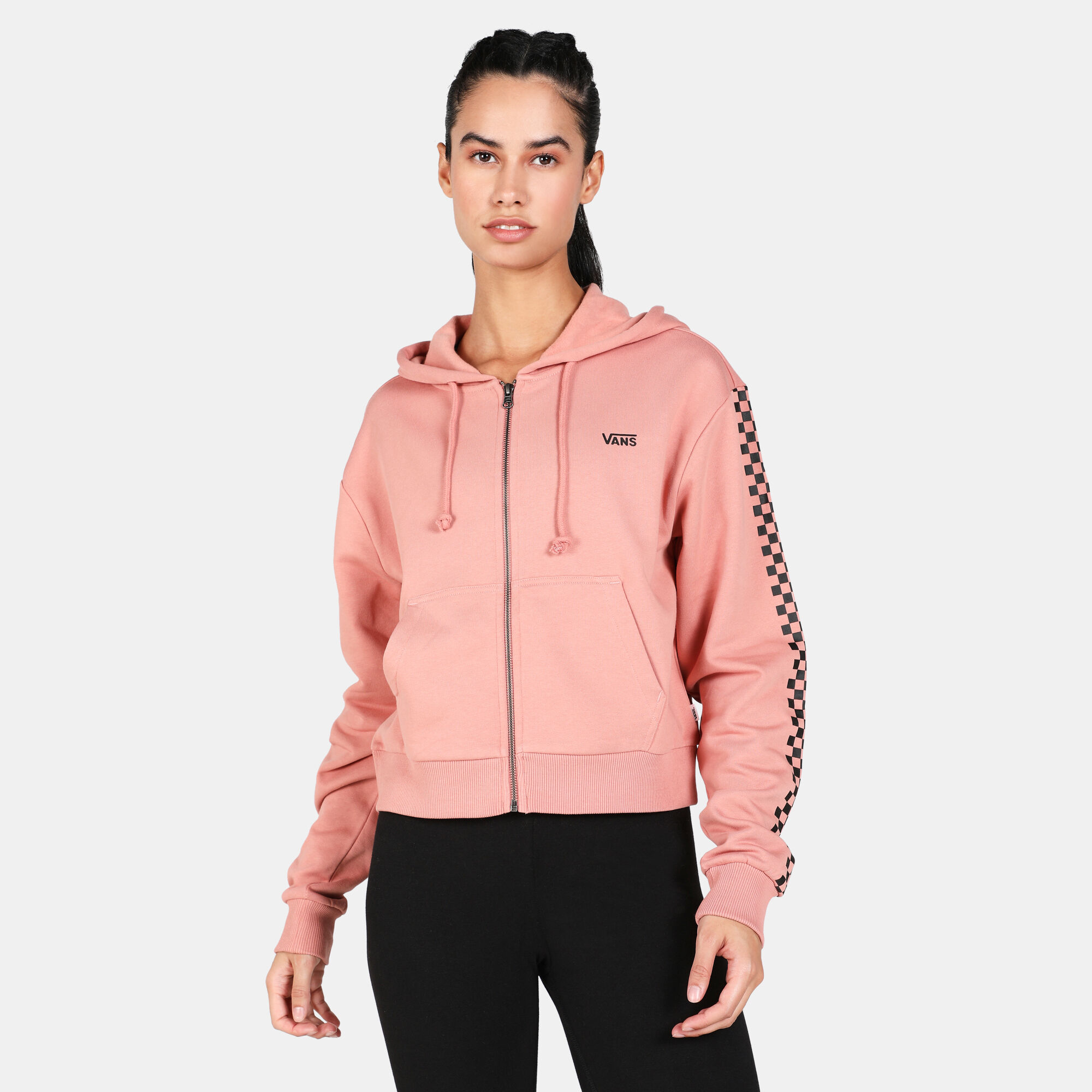 Buy Vans Women s Funnier Times Crop Zip Hoodie Multi in Kuwait SSS