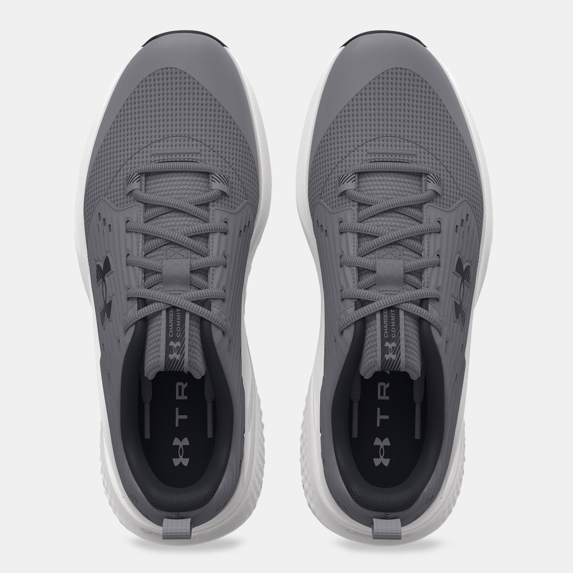 Men s Commit 4 Training Shoes Grey Under Armour in Kuwait SSS
