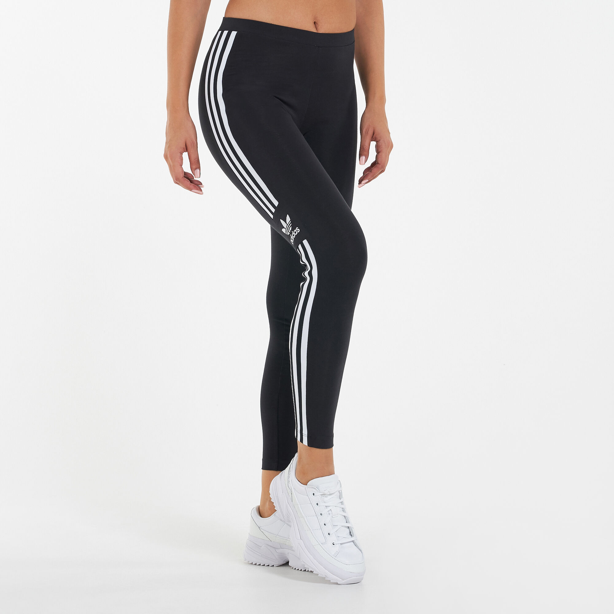 Women s Trefoil Leggings Black adidas Originals in Kuwait SSS