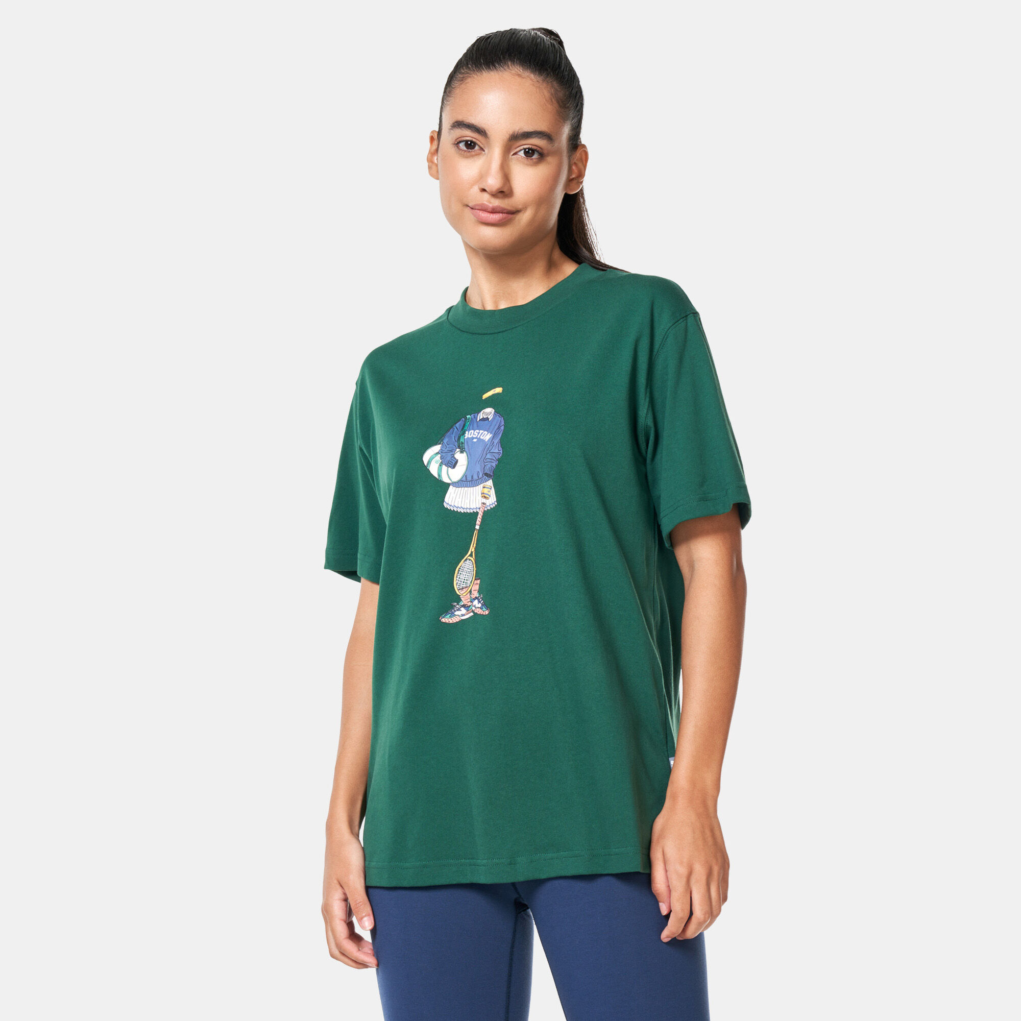Women s Athletics Tennis Style T Shirt Clear New Balance in Kuwait SSS