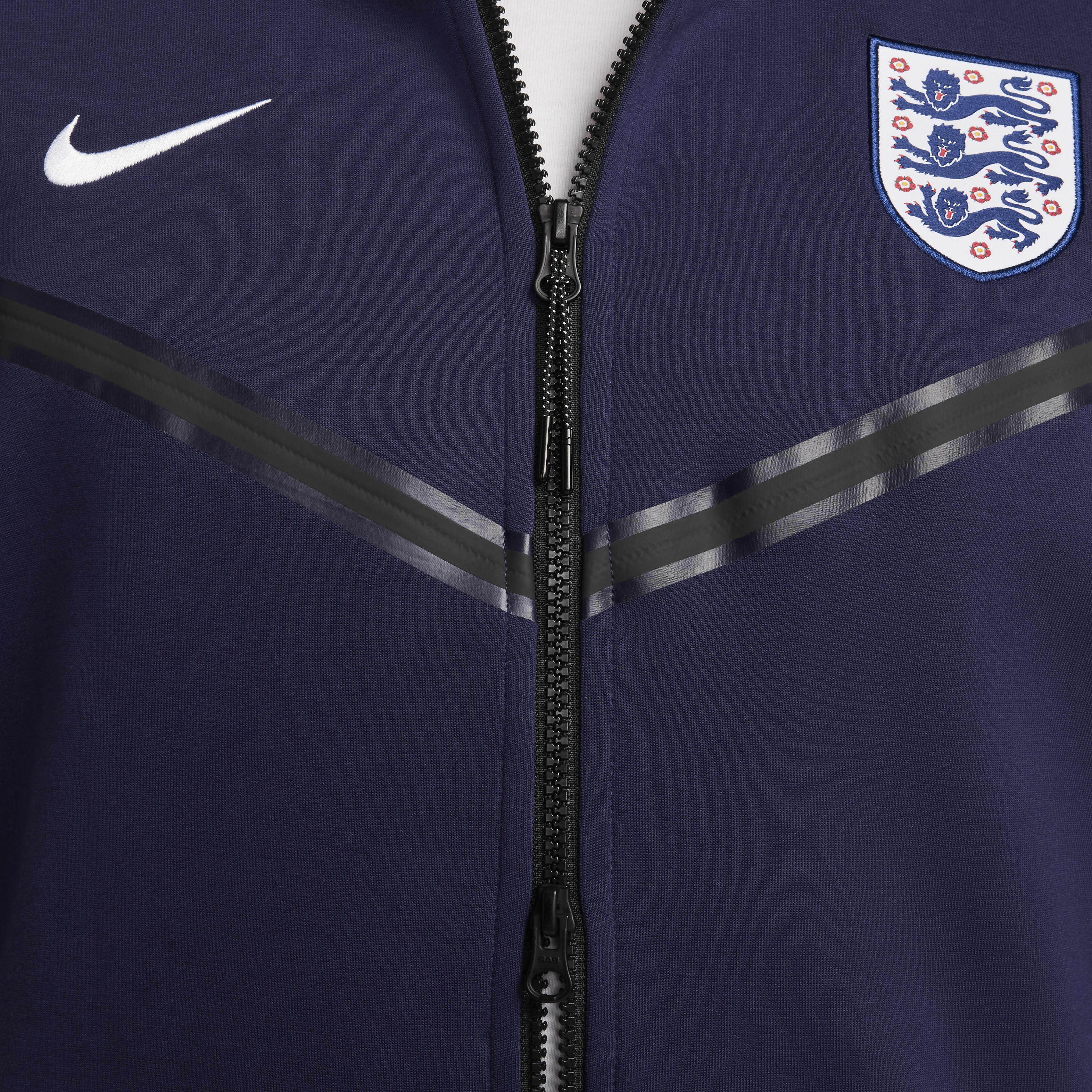 Men s Football England Tech Fleece Windrunner Full Zip Hoodie Blue Nike in Kuwait SSS
