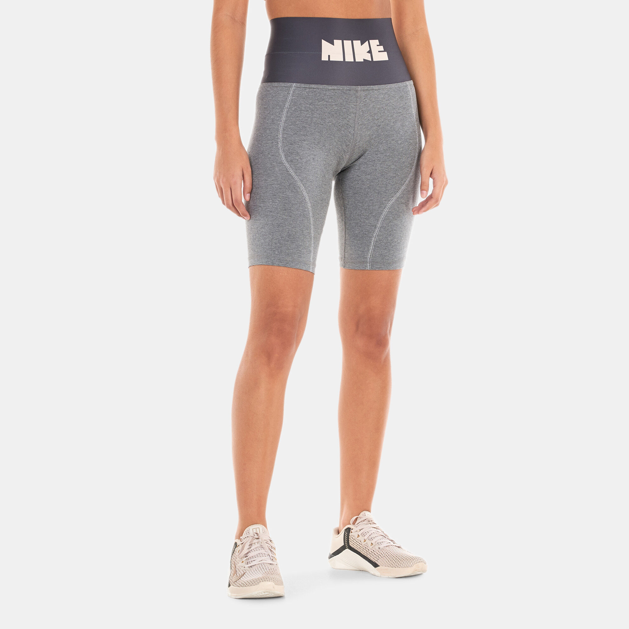 Nike cycle shorts grey shop