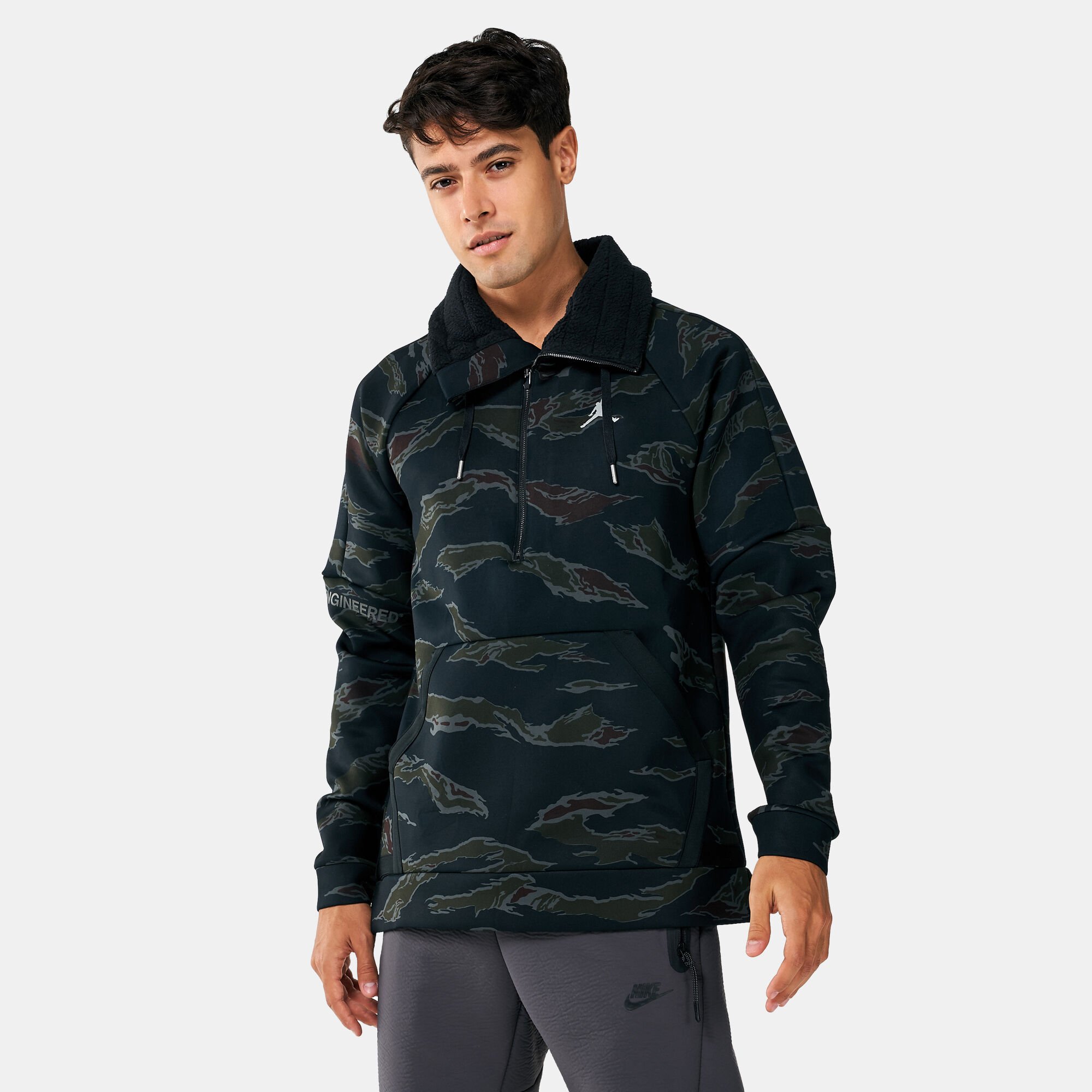 Camo anorak hotsell jacket men's