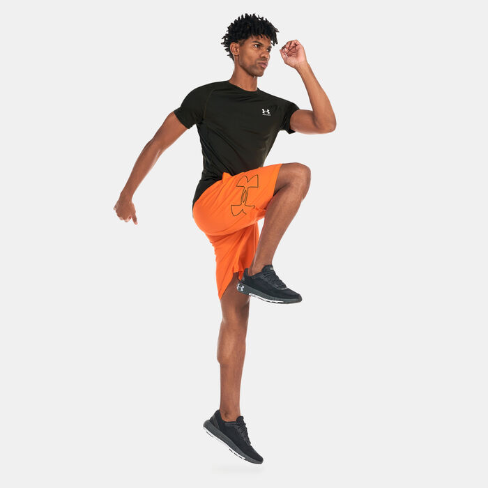 Under Armour Men's UA Tech&trade; Graphic Shorts Orange image number 2