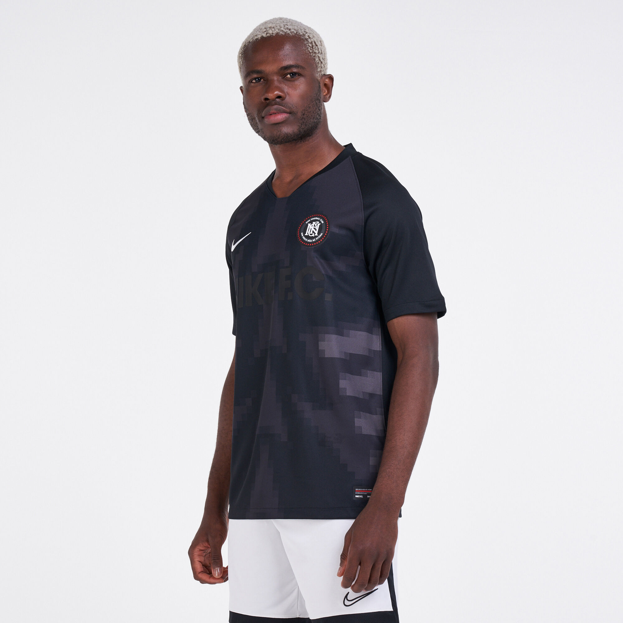 Nike fc shirt black on sale