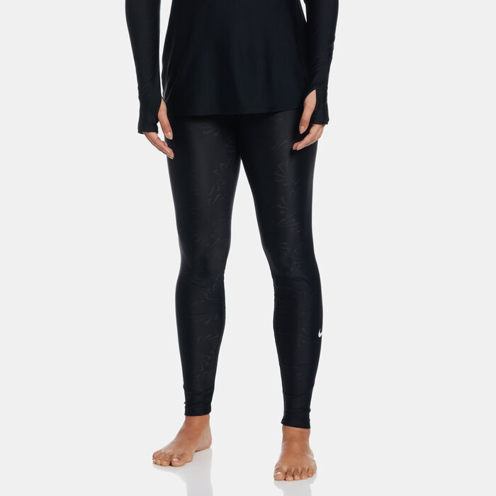 Nike Swim Women's Swim Slim Leggings Black image number 0
