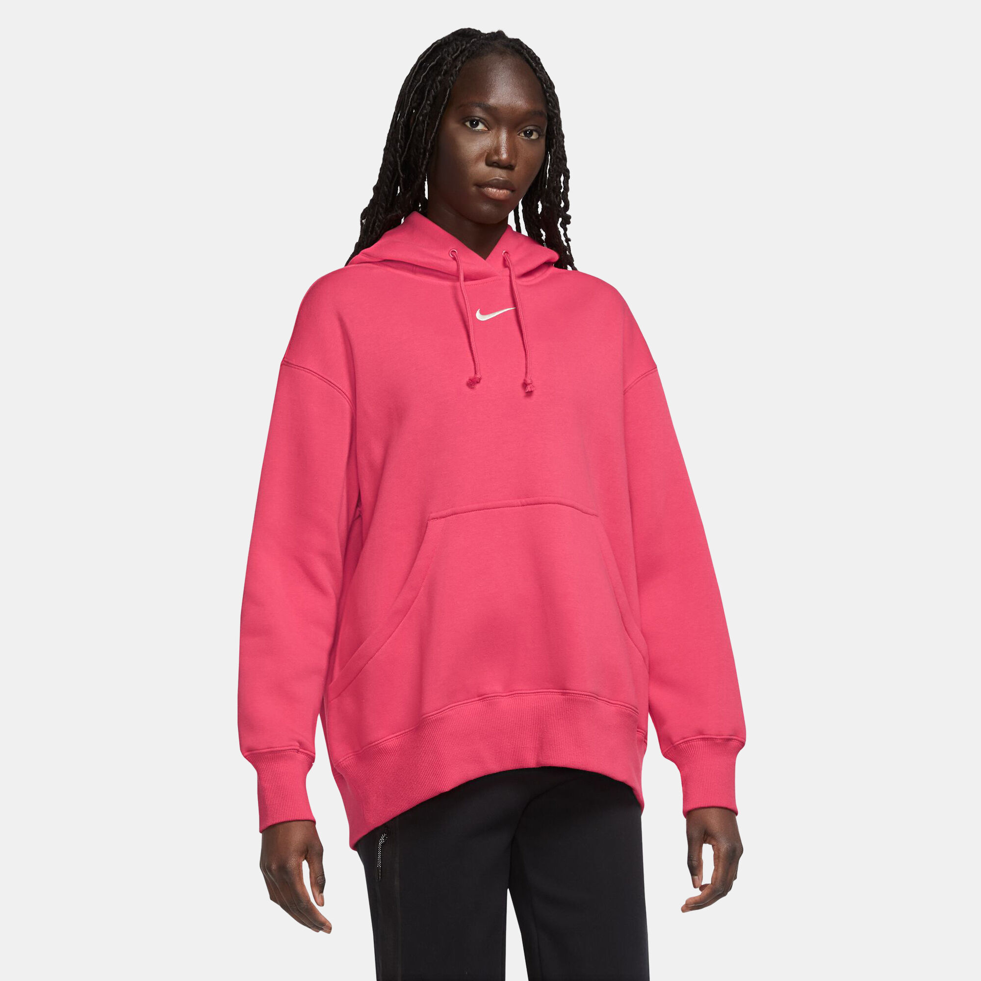 Women s Sportswear Phoenix Fleece Hoodie Pink Nike in Kuwait SSS