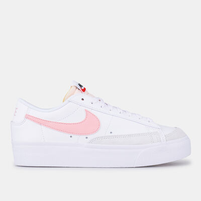 Nike Women's Blazer Low Platform Shoes White