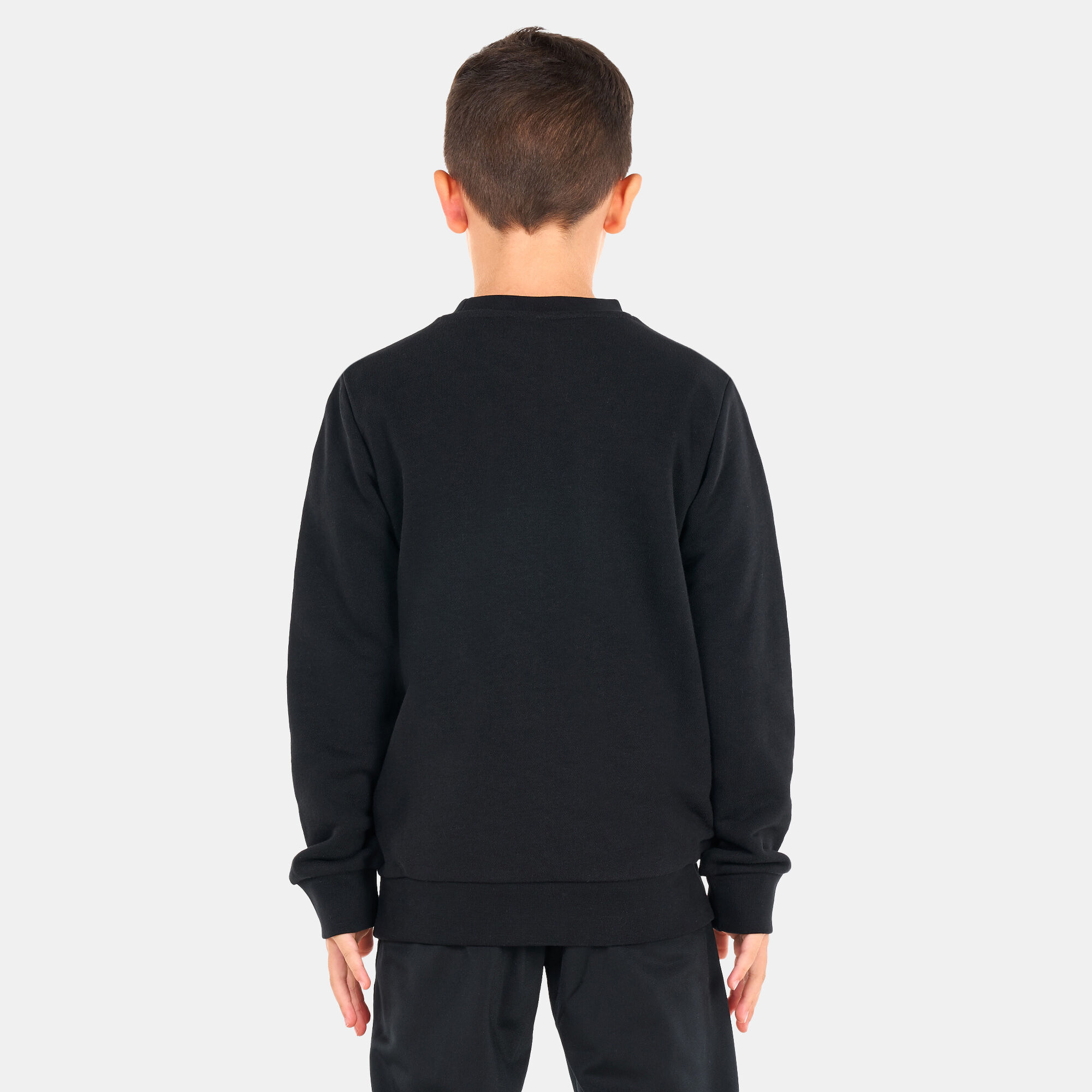 Boys adidas trefoil sweatshirt sales
