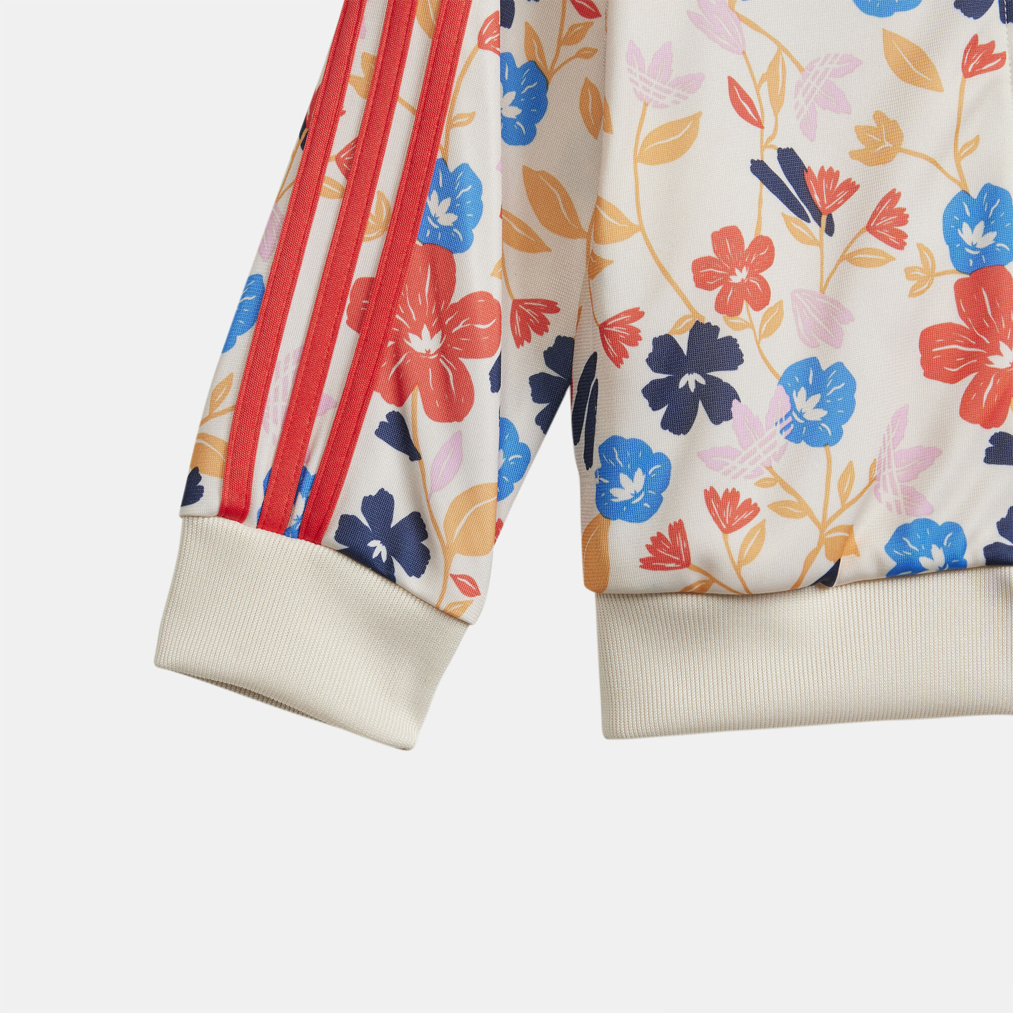 Baby adidas floral tracksuit outlet