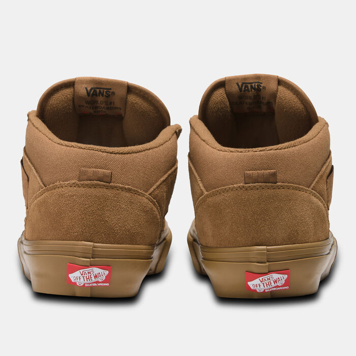 Vans Men's Skate Half Cab Suede Shoes Brown image number 2