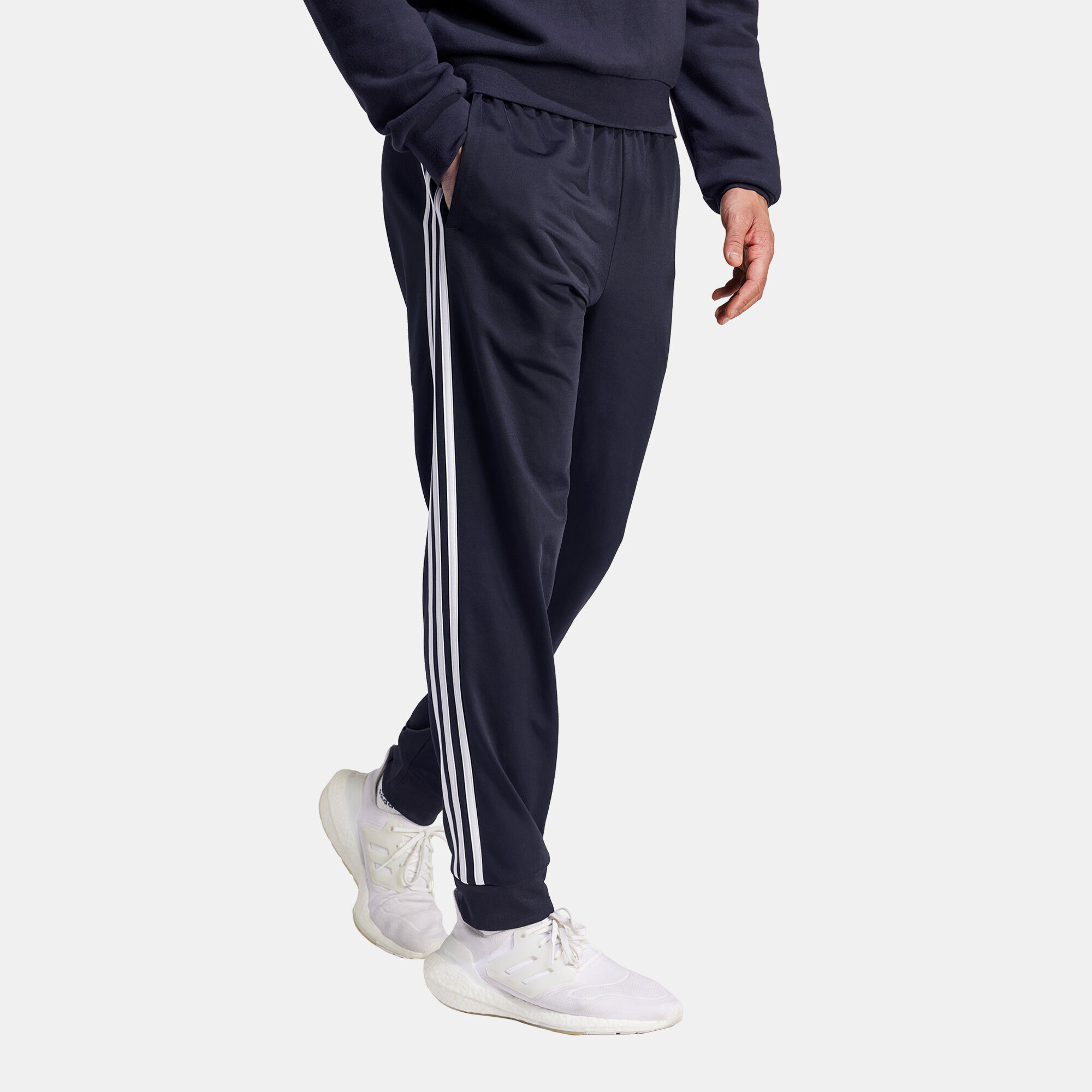 Men s Essentials Warm Up Track Pants Blue adidas in Kuwait SSS