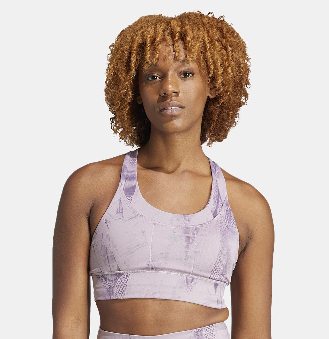 Women s Run Pocket Medium Support Training Sports Bra Purple adidas in Kuwait SSS