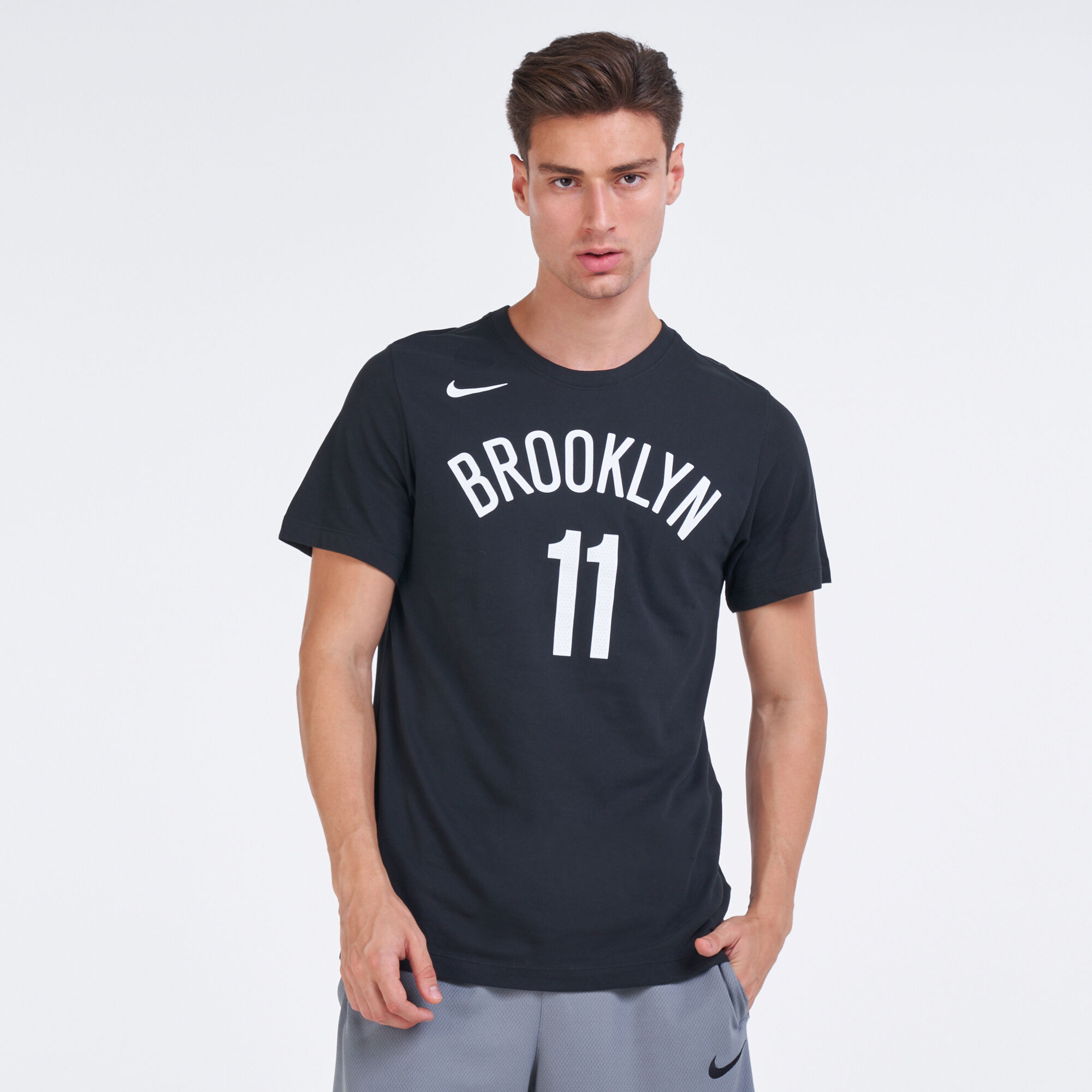 Buy Nike Men s NBA Brooklyn Nets T Shirt Black in Kuwait SSS